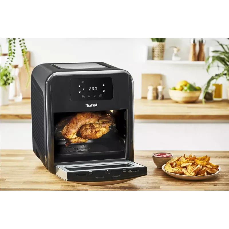 Fritadeira de ar quente Tefal Easy Fry FW5018 Single 11 L autónoma 2000 W preta