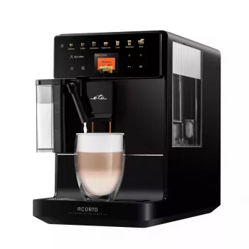 Máquina de café ETA Acorto ETA918090000 1,4L, 1400W, 19 bar, espumador de leite, preto