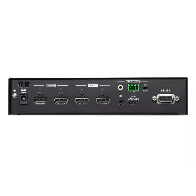 Comutador de matriz HDMI ATEN 2 x 2 True 4K com desincorporador de áudio
