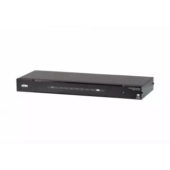 Splitter HDMI ATEN 8 portas True 4K, HDMI, 8x HDMI, 4096 x 2160 píxeis, preto, metal, 4K Ultra HD