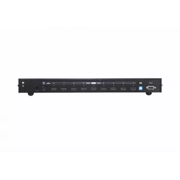 Splitter HDMI ATEN 8 portas True 4K, HDMI, 8x HDMI, 4096 x 2160 píxeis, preto, metal, 4K Ultra HD