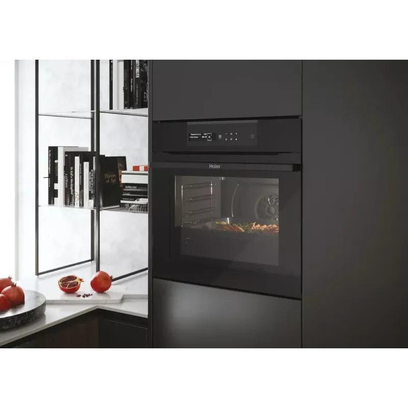 Forno de encastrar Haier I-Message Series 2 HWO60SM2B9BH 70L 3500W preto