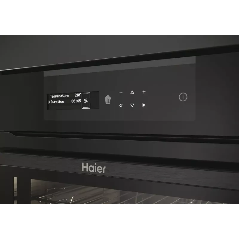 Forno de encastrar Haier I-Message Series 2 HWO60SM2B9BH 70L 3500W preto