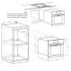 Forno de encastrar Haier I-Message Series 2 HWO60SM2B9BH 70L 3500W preto