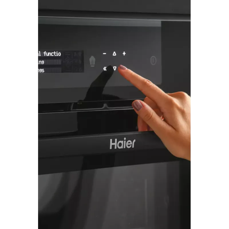Forno de encastrar Haier I-Message Series 2 HWO60SM2B9BH 70L 3500W preto