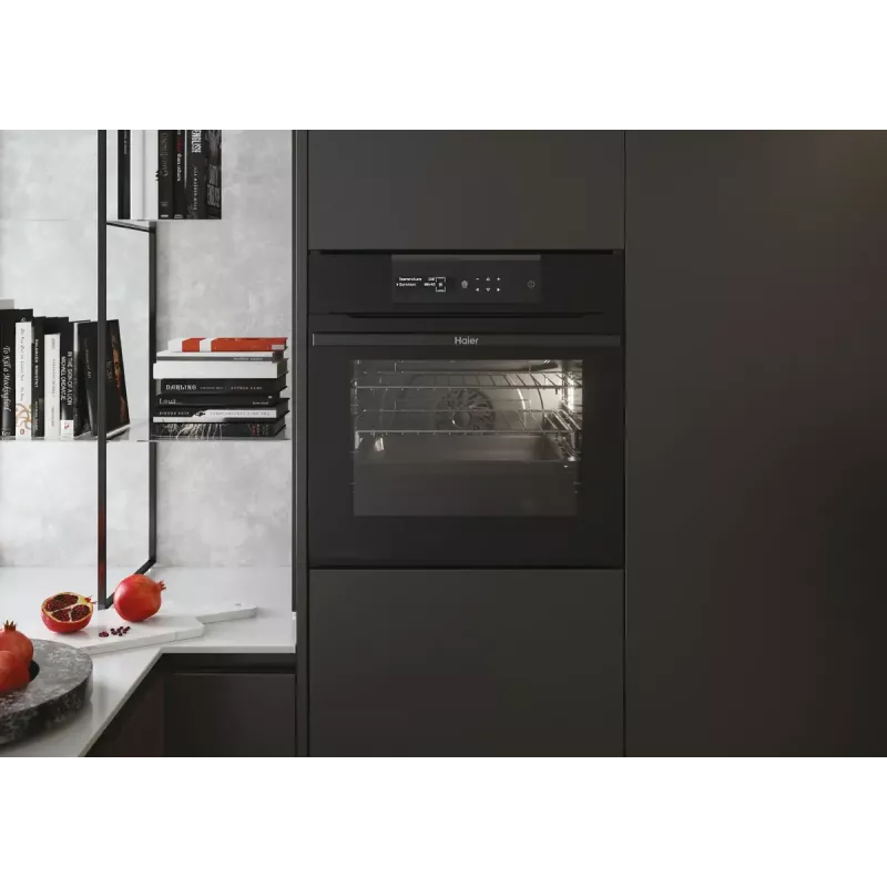 Forno de encastrar Haier I-Message Series 2 HWO60SM2B9BH 70L 3500W preto