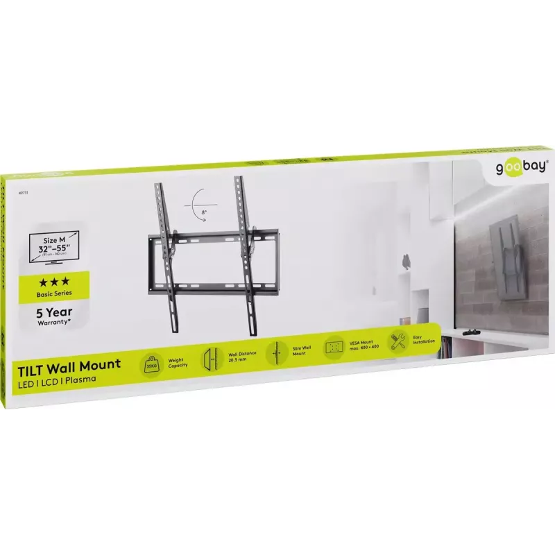 Suporte de TV Goobay 55