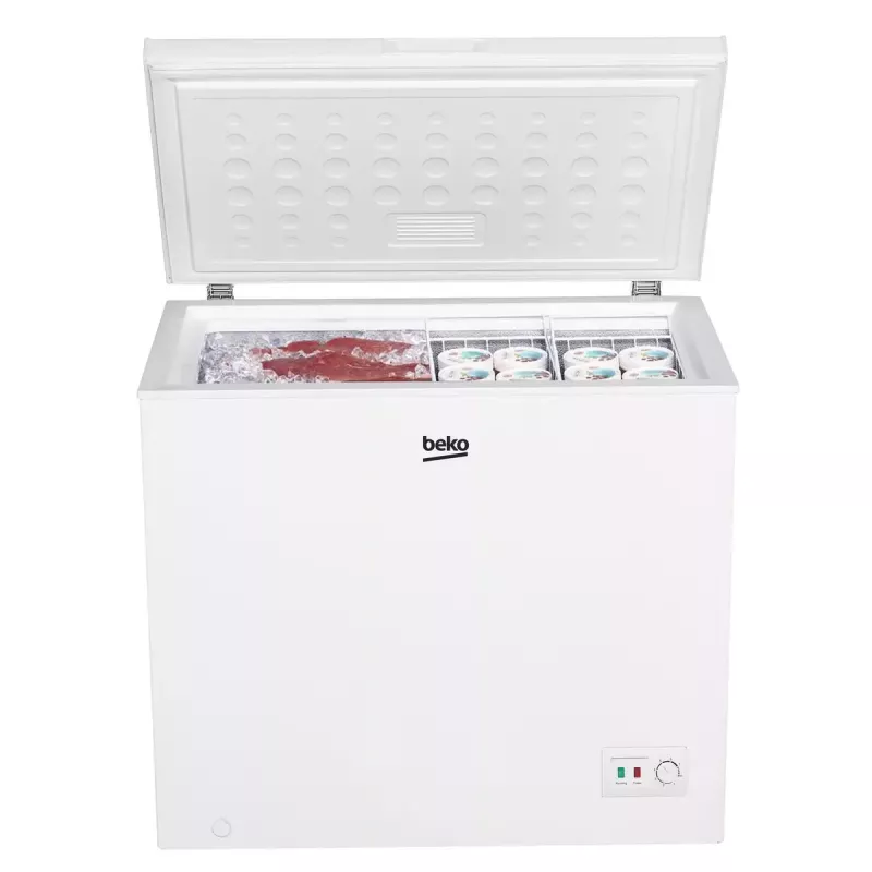 Arca congeladora BEKO CF200EWN — 198 L, classe energética E, 40 dB, branca