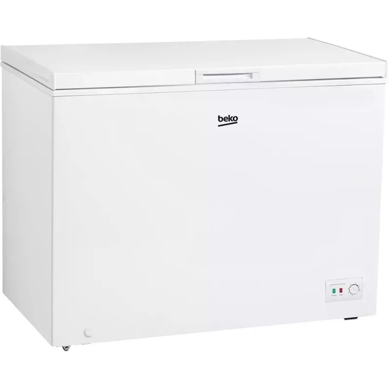 Arca congeladora BEKO CF316EWN, 308 L de capacidade útil, classe de eficiência energética E, 235 kWh/ano, 40 dB, branca