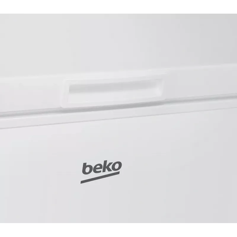 Arca congeladora BEKO CF380EWN — 371 l, compressor Inverter, classe E, branco