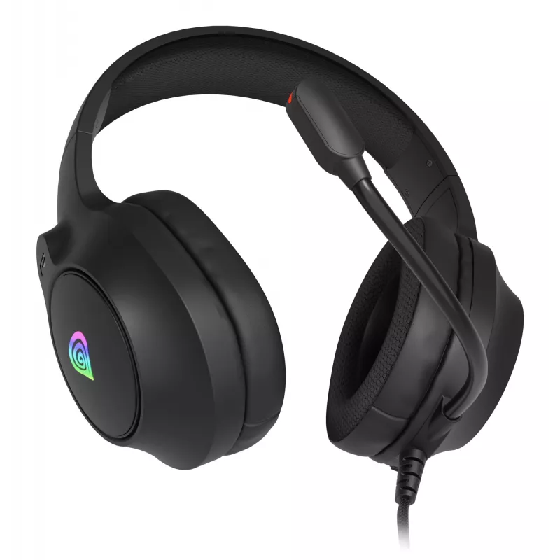 GENESIS NEON 213, com fios, chamadas / música, 20 – 20000 Hz, 302 g, headset, preto