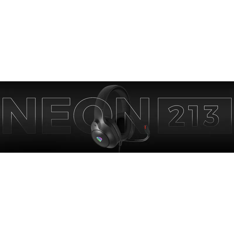GENESIS NEON 213, com fios, chamadas / música, 20 – 20000 Hz, 302 g, headset, preto