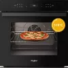 Forno de encastrar Whirlpool WOI6A8FPT1SBA 73 L elétrico preto comando tátil
