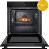 Forno de encastrar Whirlpool WOI6A8FPT1SBA 73 L elétrico preto comando tátil