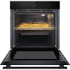 Forno de encastrar Whirlpool WOI6A8FPT1SBA 73 L elétrico preto comando tátil