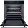 Forno de encastrar Whirlpool WOI6A8FPT1SBA 73 L elétrico preto comando tátil