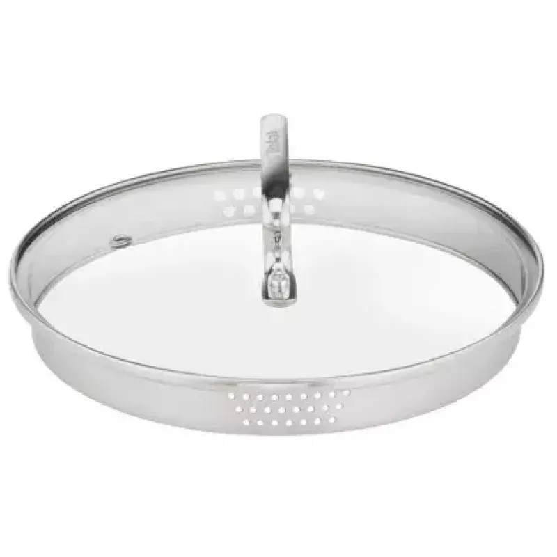 Panela Tefal DUETTO+ G7194355, 2 l, redonda, aço inoxidável, 18 cm