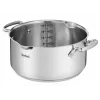 Panela Tefal DUETTO+ G7194355, 2 l, redonda, aço inoxidável, 18 cm