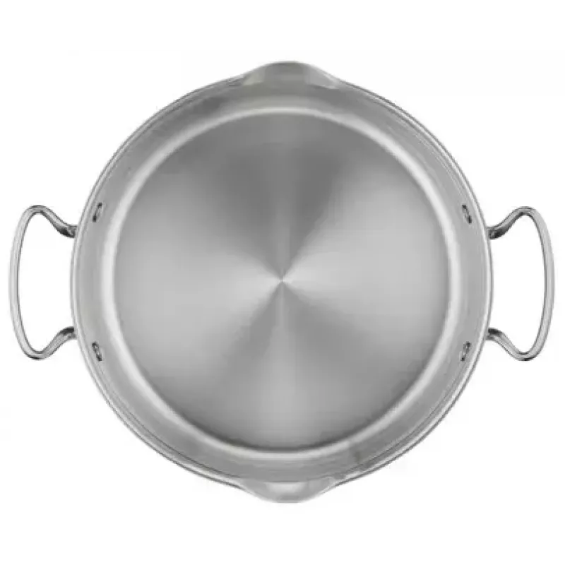 Panela Tefal DUETTO+ G7194355, 2 l, redonda, aço inoxidável, 18 cm