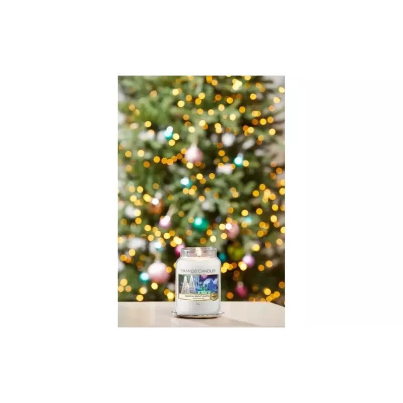 Yankee Candle Signature Magical Bright Lights vela grande em frasco, 567 g