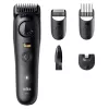 Aparador de barba BRAUN BT5520 — 0,5–20 mm, 40 definições de comprimento, recarregável, 120 min de autonomia, preto