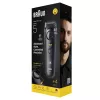 Aparador de barba BRAUN BT5520 — 0,5–20 mm, 40 definições de comprimento, recarregável, 120 min de autonomia, preto