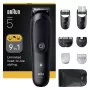 Braun Series 5 AIO5540 All-In-One Style Kit aparador de cabelo 9 em 1, lavável, preto