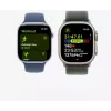 Smartwatch Apple Watch Ultra 2 GPS + Cellular 49mm caixa de titânio preto com bracelete Milanese de titânio preto - M