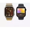 Smartwatch Apple Watch Ultra 2 GPS + Cellular 49mm caixa de titânio preto com bracelete Milanese de titânio preto - M