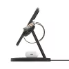 Suporte de carregamento sem fios BELKIN - Boost Charge Pro - 3 em 1 com Qi2 15 W - preto