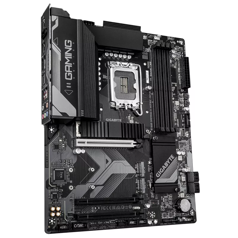 Placa-mãe GIGABYTE B760 GAMING X WIFI6E GEN5, Intel B760, LGA 1700, ATX, DDR5 até 256 GB, PCIe 5.0, Wi-Fi 6E, LAN 2,5 Gb
