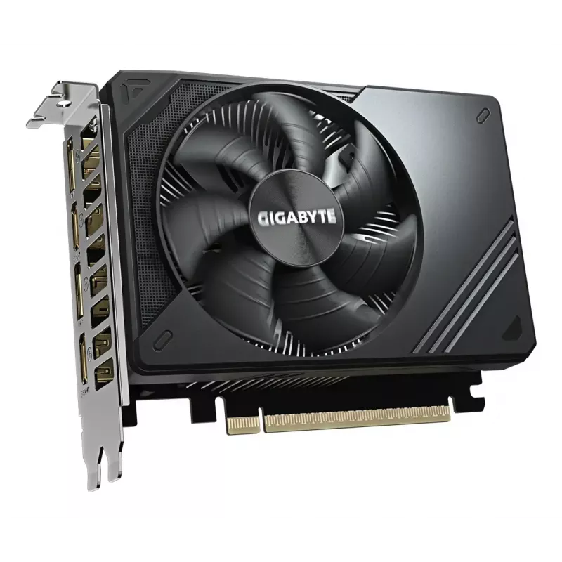Placa gráfica GIGABYTE GeForce RTX 5050 D6 8G - 8 GB GDDR6, 128 bits, PCI-E 5.0, frequência do núcleo 2572 MHz, 2 x DP, 2 x HDMI, NVIDIA DLSS 4, GV-N5050D6-8GD