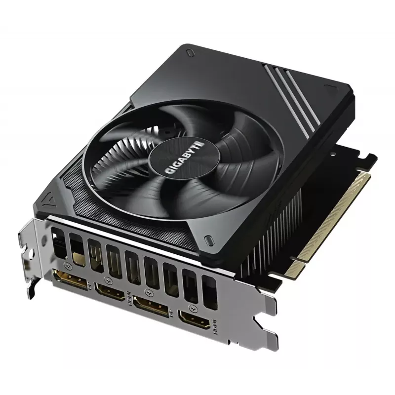 Placa gráfica GIGABYTE GeForce RTX 5050 D6 8G - 8 GB GDDR6, 128 bits, PCI-E 5.0, frequência do núcleo 2572 MHz, 2 x DP, 2 x HDMI, NVIDIA DLSS 4, GV-N5050D6-8GD