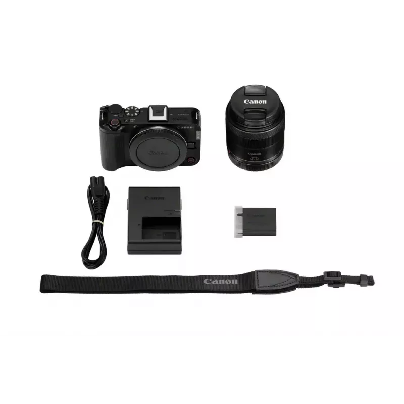 Câmara MILC Canon EOS R50V 24,2 MP CMOS 4K Ultra HD preto