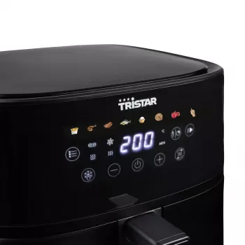 Fritadeira Tristar FR-9071 — fritadeira elétrica compacta com componentes removíveis para uso doméstico