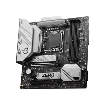 Placa-mãe MSI B760M Project Zero Intel B760 LGA 1700 micro ATX