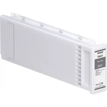 Epson embalagem individual cinzento-escuro T800700 UltraChrome PRO 700 ml, cinzento-escuro, tinta pigmentada, 700 ml, 1 unid.