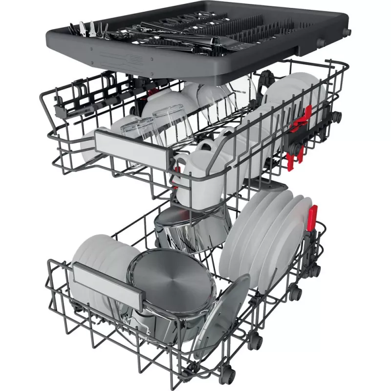Whirlpool WSBO 3O34 PF X semi-integrado 10 serviços de mesa