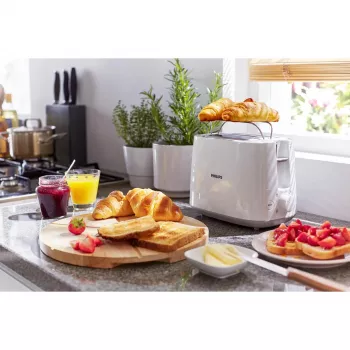 Philips Daily Collection HD2582/00 torradeira 8 2 fatia(s) 900 W branca