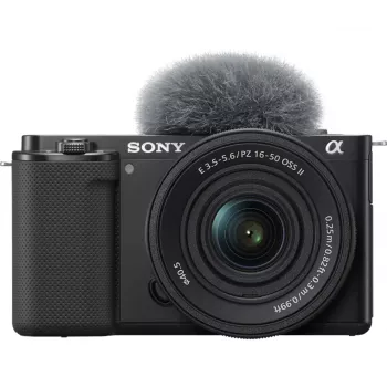 Sony ZV-E10 + E PZ 16-50mm F3.5-5.6 OSS II MILC 24,2 MP CMOS 6000 x 4000 píxeis preto