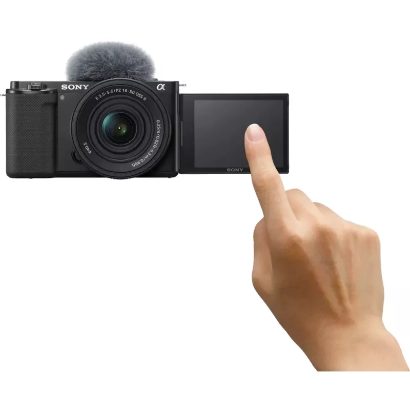 Sony ZV-E10 + E PZ 16-50mm F3.5-5.6 OSS II MILC 24,2 MP CMOS 6000 x 4000 píxeis preto
