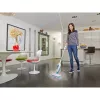 Black & Decker FSMH13E5-QS esfregona a vapor 5 em 1, 1300 W, com fio, depósito de água de 0,38 l, branco/azul