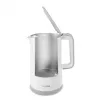 Chaleira elétrica Tefal KO6931, 1,5 L, 1800 W, branca, 5 definições de temperatura, função de manutenção de calor 30 min.