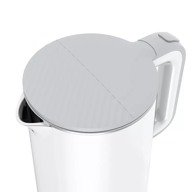 Chaleira elétrica Tefal KO6931, 1,5 L, 1800 W, branca, 5 definições de temperatura, função de manutenção de calor 30 min.