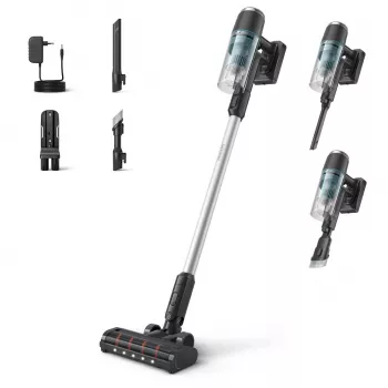 Aspirador vertical Philips série 3000 XC3031 a bateria seco sem saco