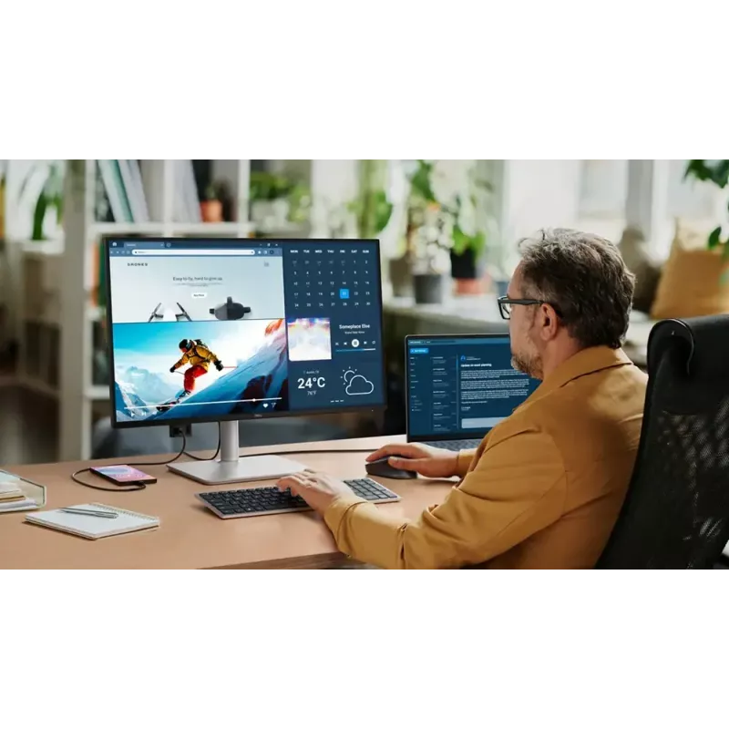 Monitor DELL Plus S2725DC 68,6 cm (27 polegadas) 2560 x 1440 píxeis Quad HD LCD branco