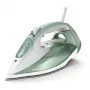 Ferro de engomar Philips série 7000 DST7012/70 ferro a vapor base SteamGlide Plus 2600 W verde, cinzento
