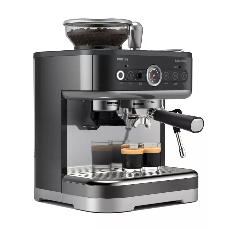 Philips Barista Brew PSA3218/10 máquina de café expresso com cappuccinatore, preta