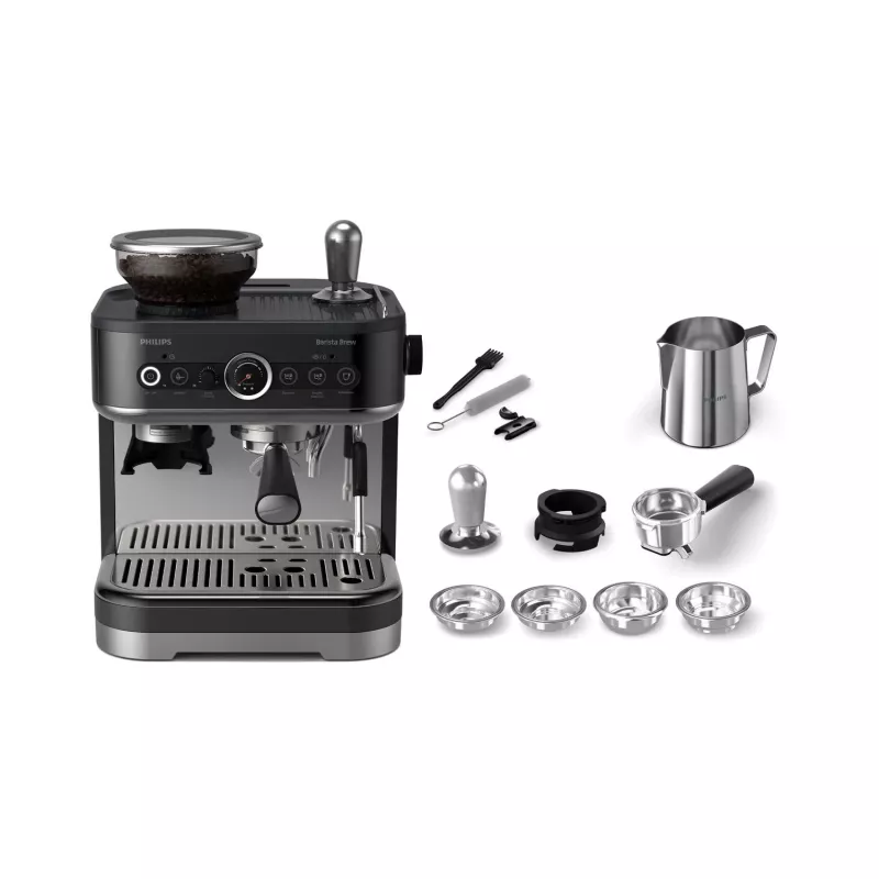 Philips Barista Brew PSA3218/10 máquina de café expresso com cappuccinatore, preta