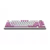 Teclado MSI FORGE GK600 TKL WIRELESS VIOLET gaming USB + Bluetooth QWERTY UK English rosa, violeta, branco